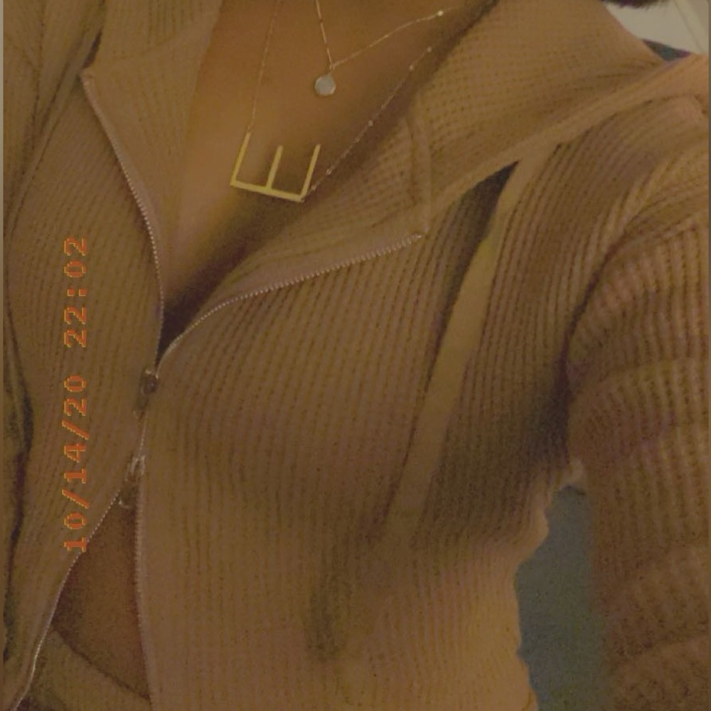 Brown waffle knit jogger set - Picture 13 of 17